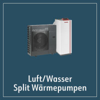 Luft/Wasser Split Wärmepumpen