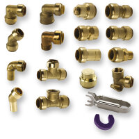 Steckfittings für Kupferrohr
