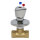 UP-Ventil 3/4&quot; mit Dreikantgriff, chrom