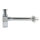 Design-Geruchverschluss MS verchromt 1 1/4&quot; x 32 mm quadratische Bauform