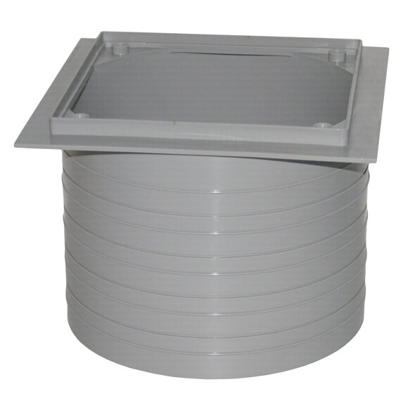 Viega Höhenausgleichsstück 150mm, Kunststoff grau Nr.489083