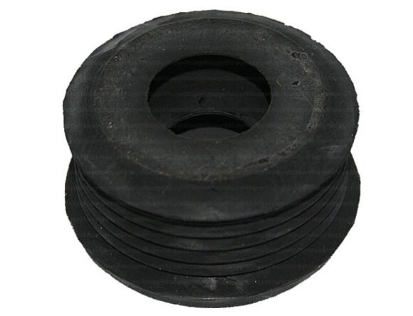 Gummiverbinder schwarz für WC 55 mm - für Spülrohr 28-34 mm