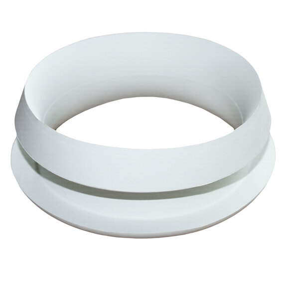 Gummi WC-Verbinder DN 100 weiß
