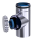 Edelstahl L&auml;ngenelement mit Revision  DN 80/125 PPH konzentrisch
