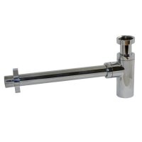 Design-Geruchverschluss 1 1/4&quot; x 32 mm, verchromt, rund