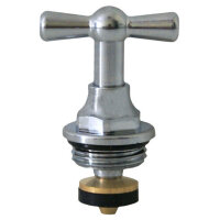 Oberteil 1/2&quot; f&uuml;r Zapfventil mit Knebel, chrom