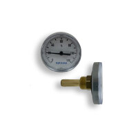 Zeiger -Thermometer 1/2&quot; - 63 mm -  rund,...