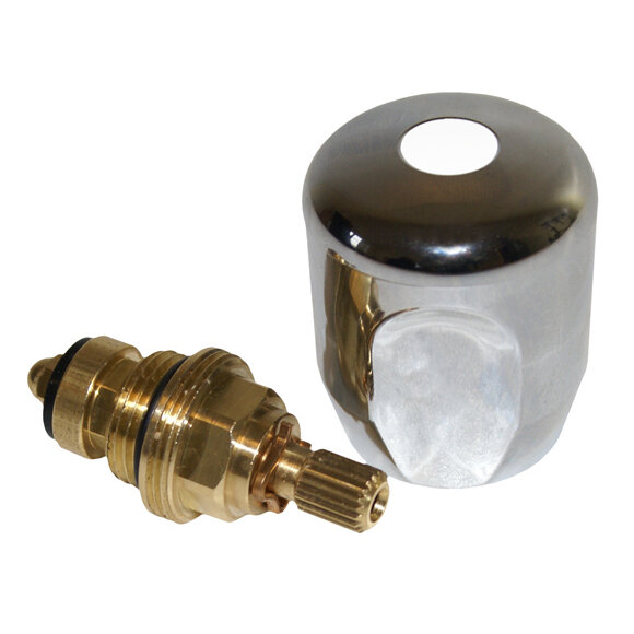Sanitär-Oberteil komplett mit Elektro-Haubengriff 3/8" Markierung neutral