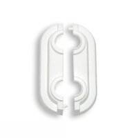Flamco Doppelrosette RDC 50 15mm, weiss