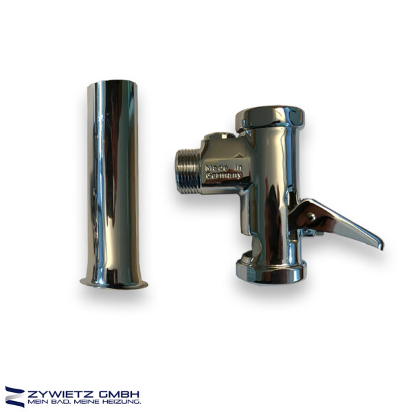 Klosett-Druckspüler 3/4", verchromt