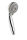 Handbrause IRIS 3, 3-fach verstellbar, chrom