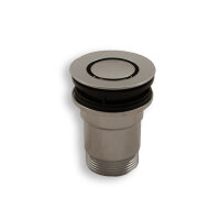 Design-Ablaufventil, 1 1/4&quot;, Messing verchromt,...