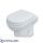 Flaminia Relax WC-Sitz mit Deckel aus Kunststoff, wei&szlig;/ Scharniere chrom