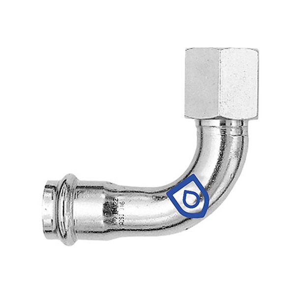 Edelstahl Pressfitting Bogen 90°, verschiedene Größen