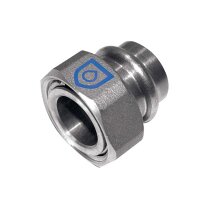 Edelstahl Pressfitting Halbe Verschraubung verschiedene...