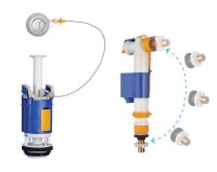 Atlas Cable Auslaufventil und IVC100 F&uuml;llventil...