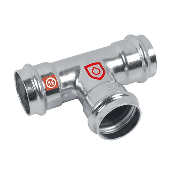 C-Stahl Pressfitting T-Stück verschiedene Größen