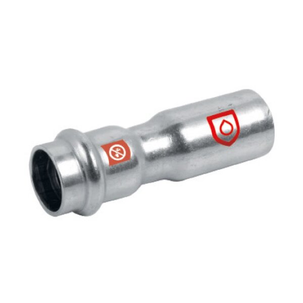 C-Stahl Pressfitting Absatznippel verschiedene Größen
