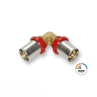 Pressfitting Bogen 90&deg;, verschiedene Gr&ouml;&szlig;en