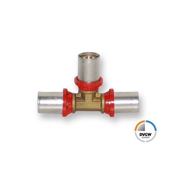 Pressfitting T-Stücke in verschiedenen Größen