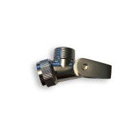 Gelenkst&uuml;ck f&uuml;r Brausestange, chrom