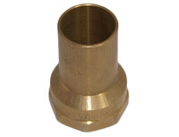 Rotguss Pressfitting &Uuml;bergangsmuffennippel
