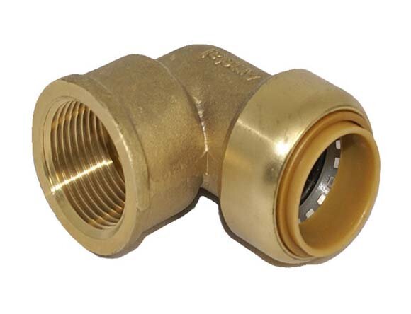 Tectite Steckfitting Übergangswinkel 18mm x 3/4" Innengewinde