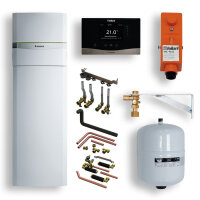 Vaillant Paket 4.406 Sole-Wasser W&auml;rmepumpe flexoCOMPACT exclusive VWF 58 /4 mit sensoComfort