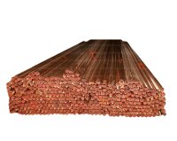 CU-Rohr 10 x1 mm, halbhart, in Stangen mit 1,0 m L&auml;nge