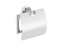 Papierhalter mit Deckel, chrom