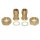 Allmess Wasserz&auml;hlerverschraubung Set (2 St&uuml;ck) 3/4&quot; AG Messing