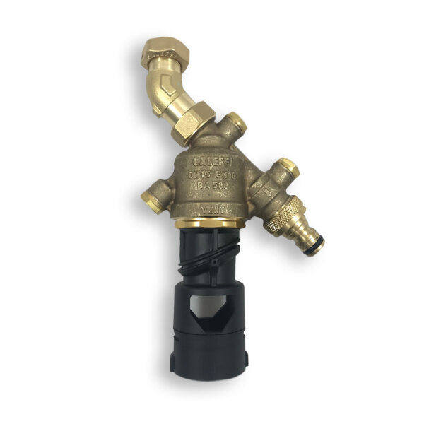 Caleffi Systemtrenner 580104 Typ BA DN15  3/4" Überwurf x 3/4" AG