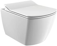 Wand-Tiefsp&uuml;l-WC sp&uuml;lrandlos, inkl. Slim...