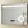 Multifunktionsspiegel mit LED Licht, Datum, Uhr, Bluetooth, Kosmetikspiegel, 60 x 80 cm