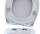 Exklusiv Highline WC-Sitz mit Absenkautomatik, wei&szlig;