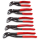 KNIPEX Hightech-Wasserpumpenzange Cobra Kunstoff &uuml;berzogen 125-300mm