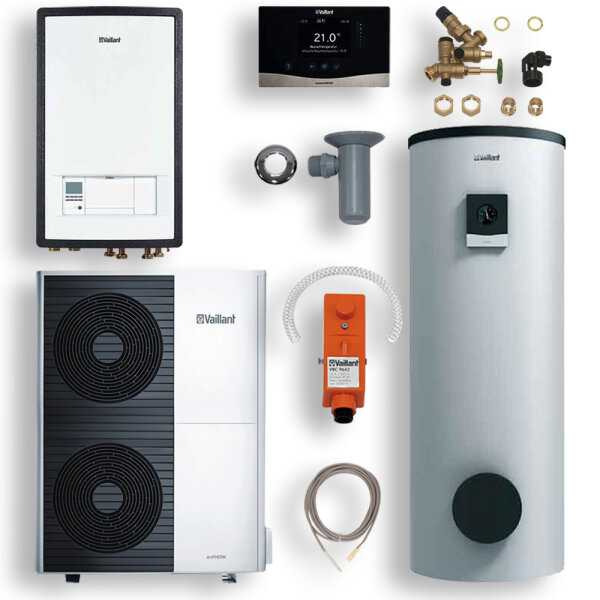 Vaillant Wärmepumpen Paket 4.33 aroTHERM plus VWL 105/6 A S2 uniSTOR plus VIH RW 300