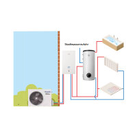 Panasonic Aquarea LT Split-W&auml;rmepumpe KIT-WC07J3E5 Generation &quot;J&quot; 7 kW