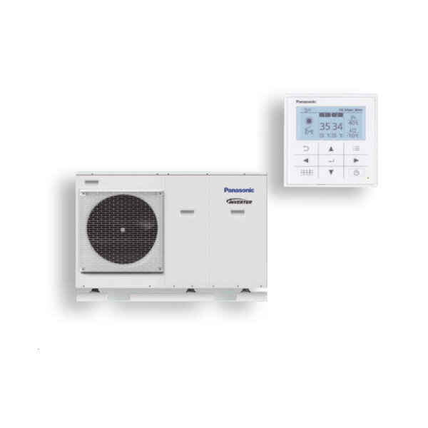 Panasonic Luft-Wasser-Wärmepumpe Aquarea High Performance 9 kW Mono-Block Gen. "J"