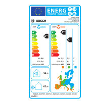 Bosch CLIMATE 3000i Single-Split Set 26 WE inkl. Innen-...