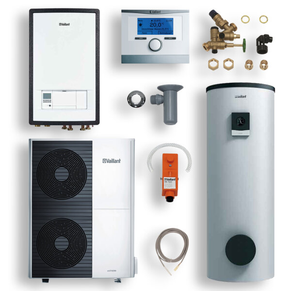 Vaillant Wärmepumpen Paket 4.3301 aroTHERM plus VWL 105/6 A S2 uniSTOR plus VIH RW 300 und multiMATIC