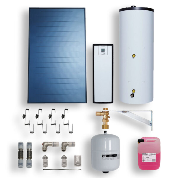 VA Paket 9.201/5 Solar SWW 2x VFK 125, VIH S2 250/4 B, VMS 8