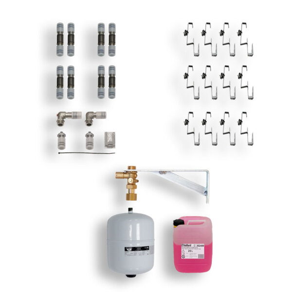 VA Paket 9.202/5 Solar SWW 3x VFK 125, VIH S2 350/4 B, VMS 8