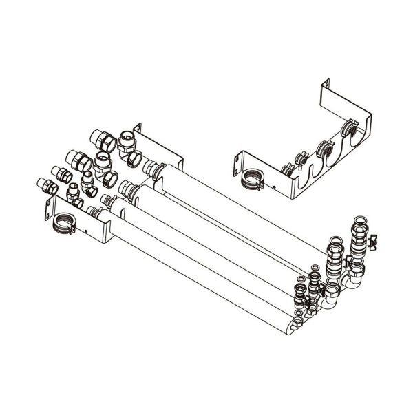 Panasonic Wandmontageplatte für Kombi-Hydromodul ab Generation "H"