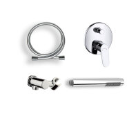 Exclusive-Badewannen Set inkl. Badwanne 180x80cm, UP-Armatur, Zu- und Ablaufgarnitur und Zubeh&ouml;r