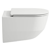 LAUFEN Pro Wand-Tiefsp&uuml;l-WC ohne Sp&uuml;lrand, wei&szlig;