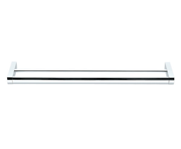Design Doppelbadetuchhalter 600 mm, chrom