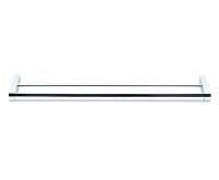 Design Doppelbadetuchhalter 600 mm, chrom