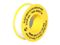 Rolle Gewindedichtband, 12 m L&auml;nge,  0,1 mm stark