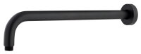 Wandarm 400x25mm, schwarz matt